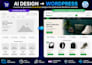 convert ai generated website design to wordpress